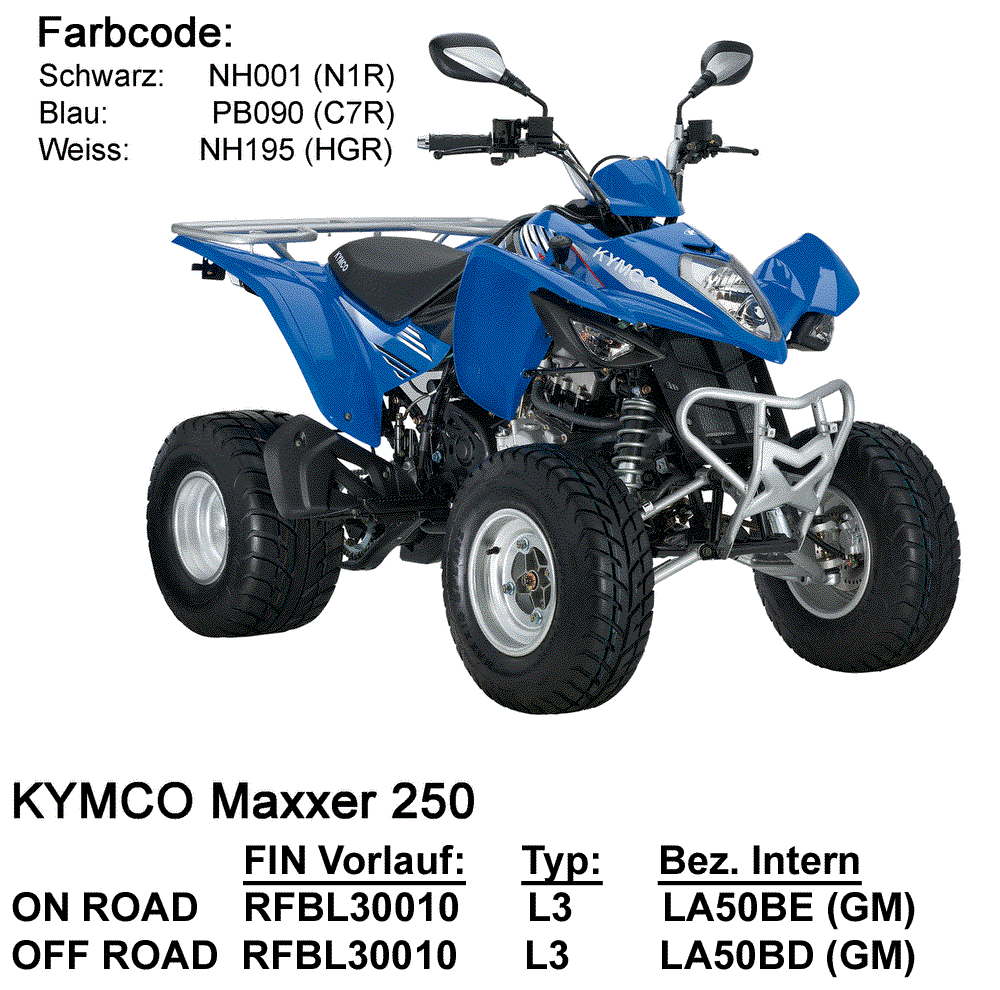 Kymco MXU 500 IRS DX LOF Bremse hinten Ersatzteile